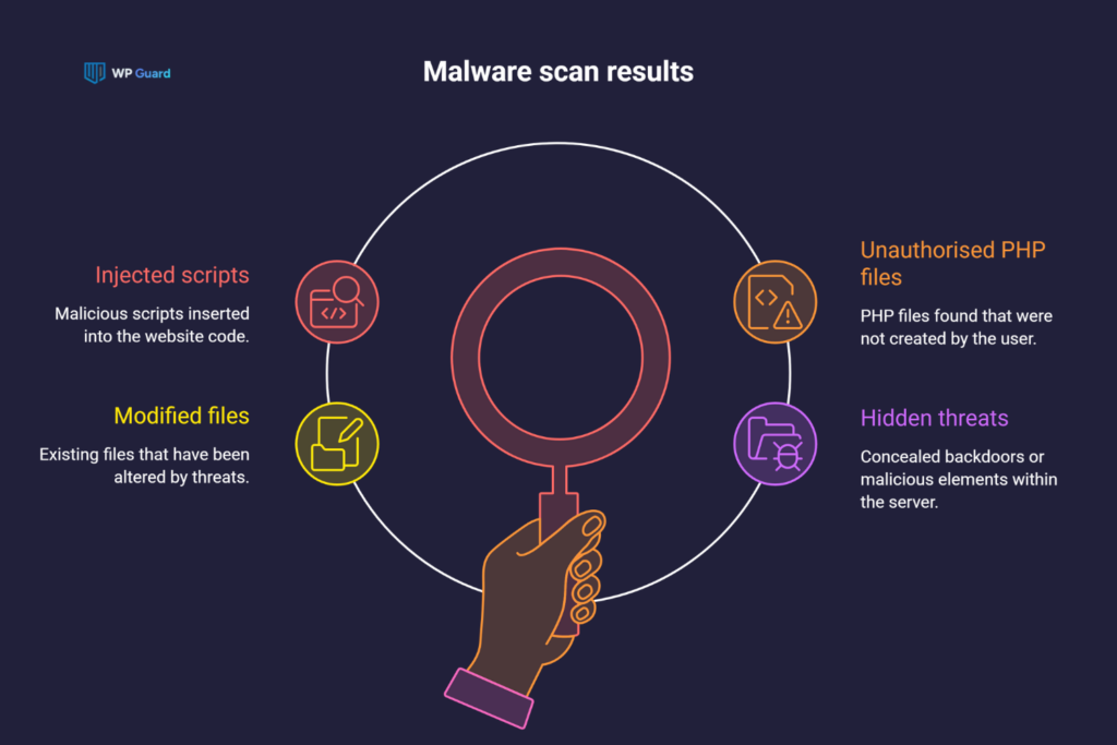 Running a Malware Scan to Find the Damage
