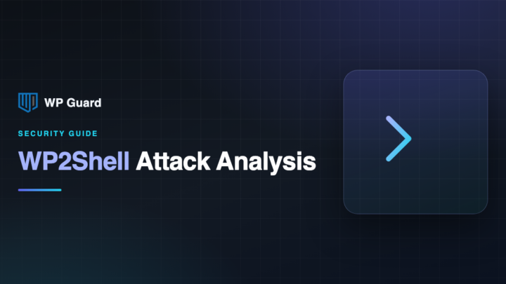 WP2Shell WordPress exploit attack analysis