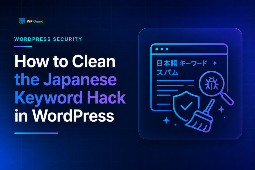 How to Clean the Japanese Keyword Hack in WordPress